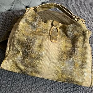 Olive Green large Hobo bag